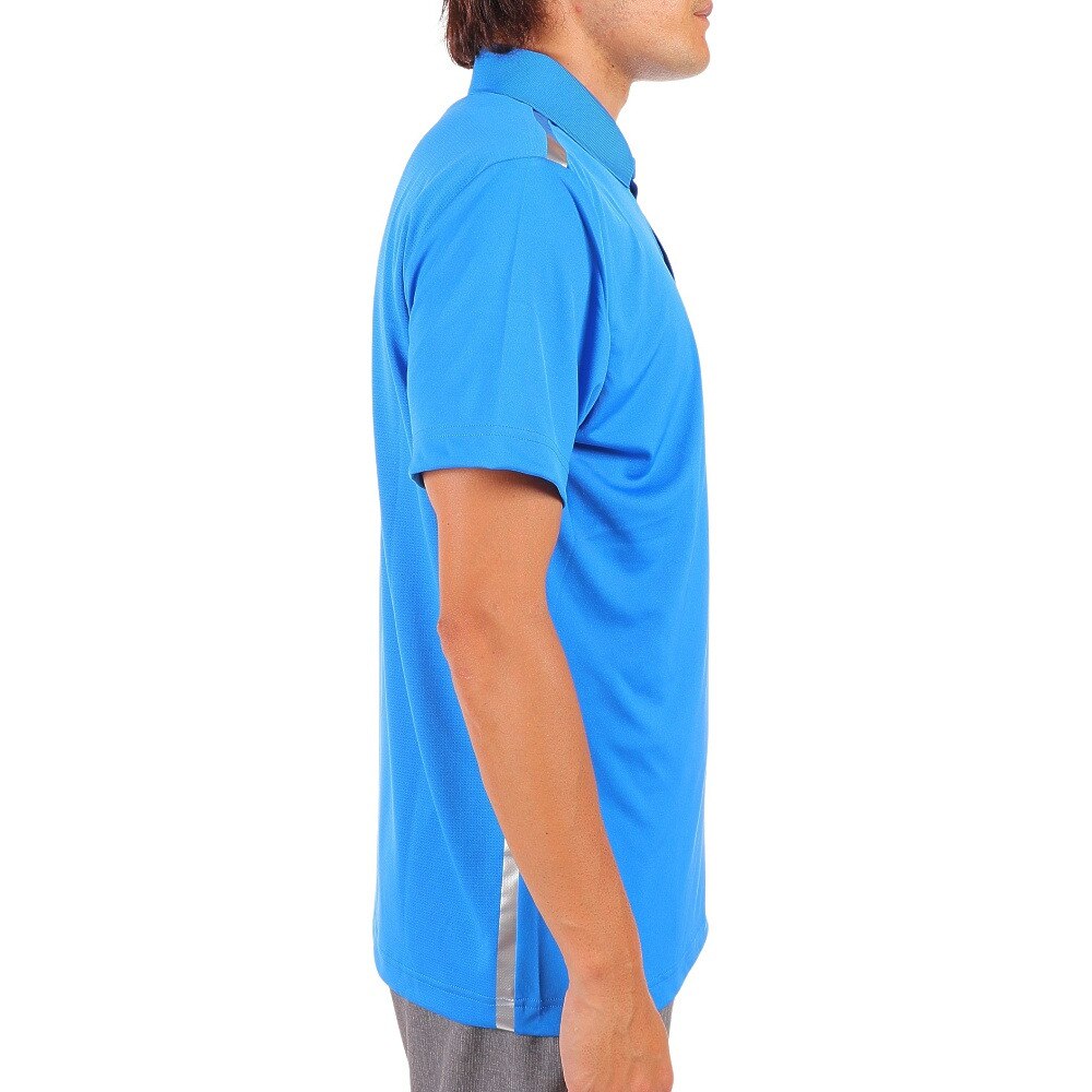 J.LINDEBERG（メンズ）ゴルフウェア 吸汗速乾 高通気 エコテックス ショルダーライン 半袖ポロシャツ 071-26348-097