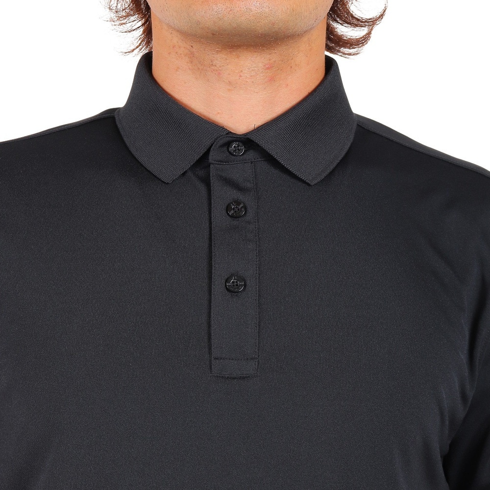 J.LINDEBERG（メンズ）ゴルフウェア 吸汗速乾 UVカット 高通気 エコテックス 袖ロゴ 半袖ポロシャツ 071-26453-019★★★