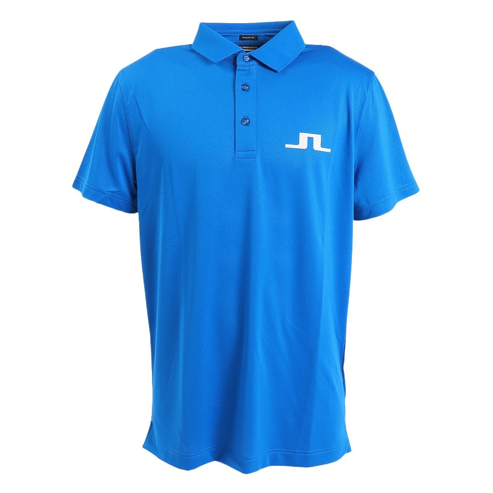 J.LINDEBERG（メンズ）ゴルフウェア 吸水 速乾 半袖ポロシャツ 071-26445-097