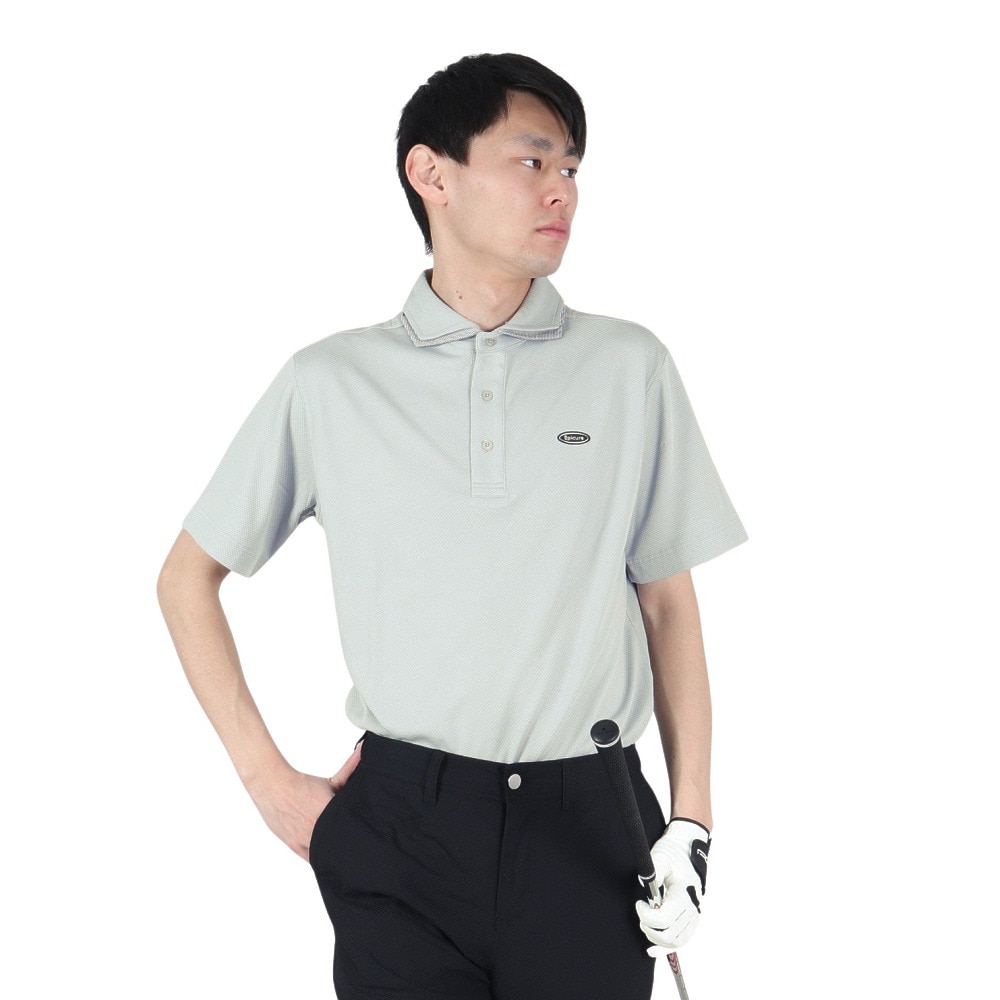 エピキュール（epicure）（メンズ）ゴルフウェア 吸汗 速乾 半袖ポロシャツ 154-26340-012