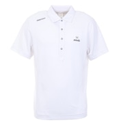 ピン（PING）（メンズ）ゴルフウェア 吸水速乾&UPF 半袖ポロシャツ 621-2160407-030