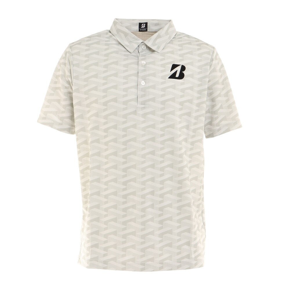 2310円 送料無料 ブリヂストンゴルフ BRIDGESTONE GOLF ゴルフウェア 半袖シャツ メンズ 半袖モックネックシャツ WGM02A