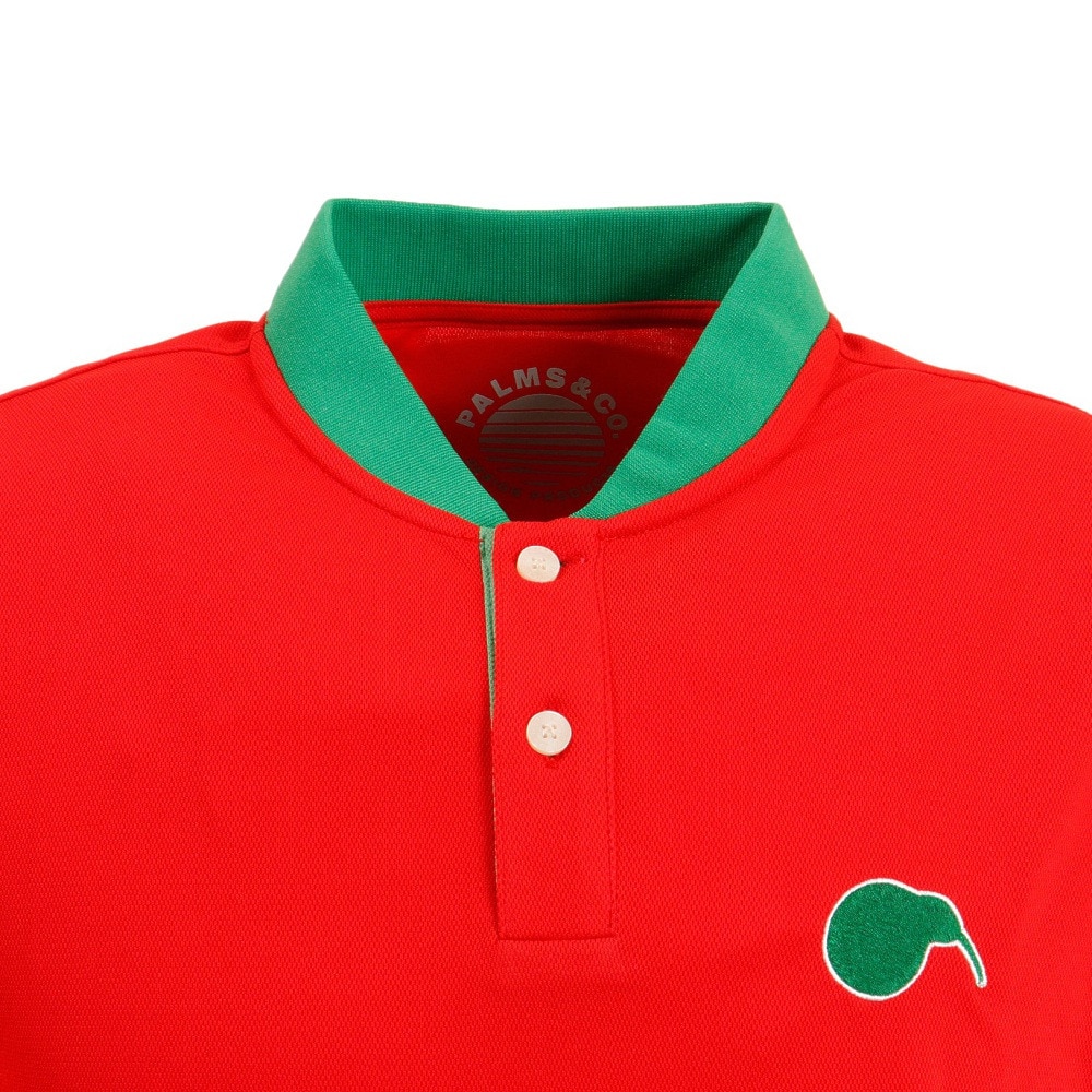 キウイアンドコー（KIWI&CO.）（メンズ）ゴルフウェア 吸汗 速乾 UVカット 冷感 ミニカラー 半袖 ポロシャツ KIWI5SP01M221-C035