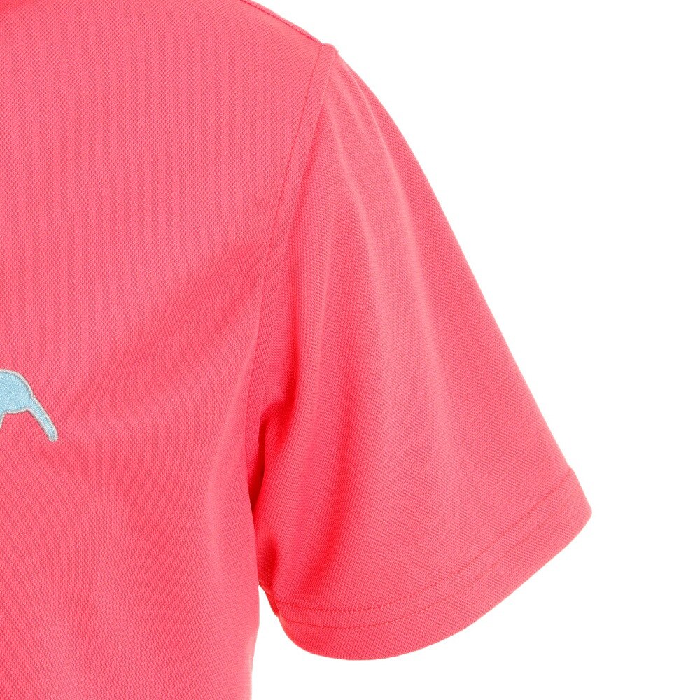 キウイアンドコー（KIWI&CO.）（メンズ）ゴルフウェア 春夏 吸汗速乾 UVカット 高通気 Round Collar 半袖ポロシャツ KIWI5SP03M221-C030