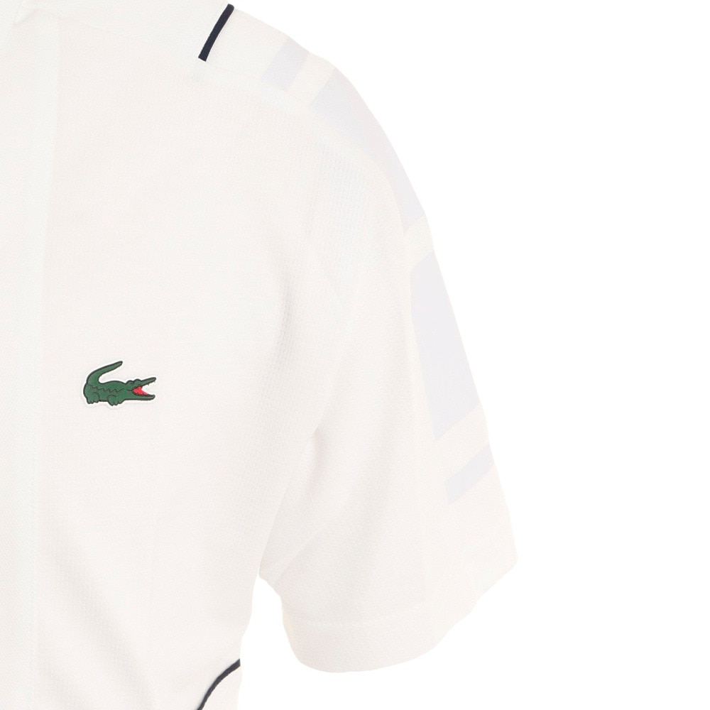 ラコステ（LACOSTE）（メンズ）ゴルフウェア 春夏 吸汗速乾 高通気 フレンチスリーブ テニス 半袖ポロシャツ DH0859L-522
