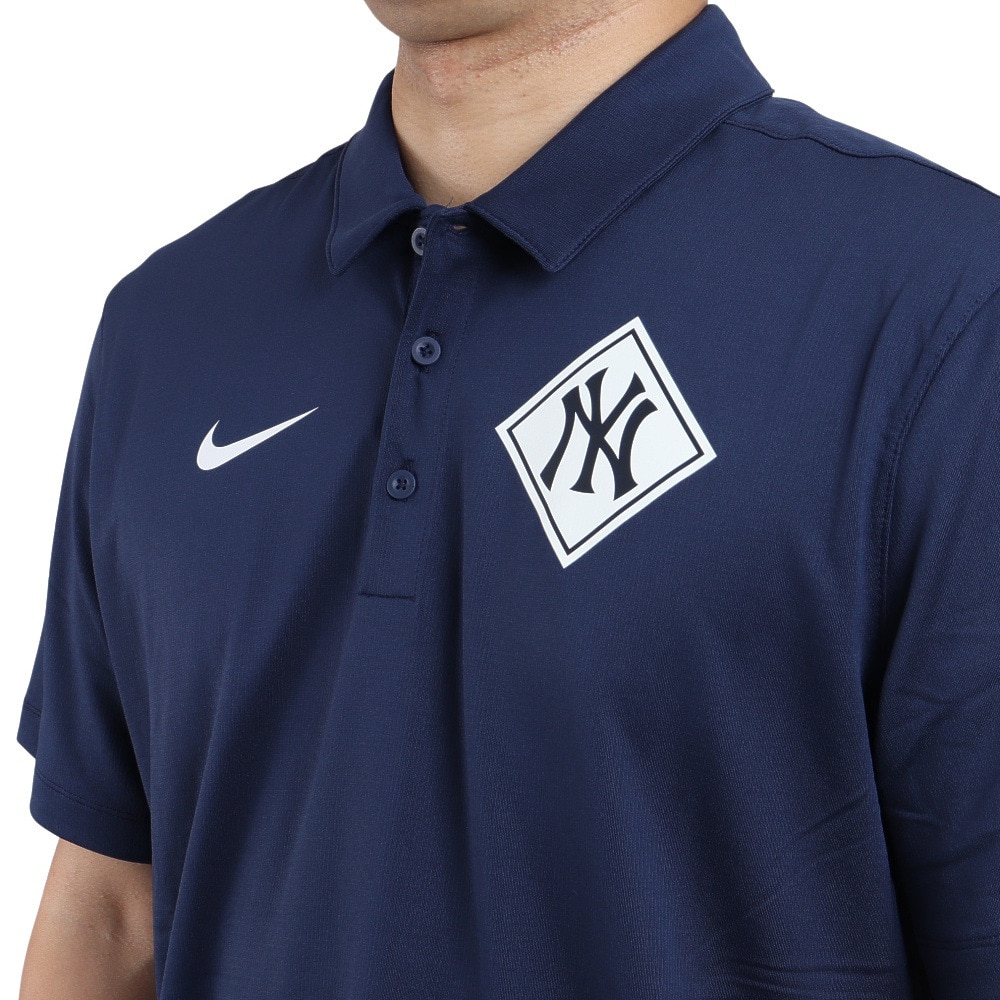 ナイキ（NIKE）（メンズ）ニューヨーク・ヤンキース アイコン ポロシャツ NKNB-44B-NK-OLF