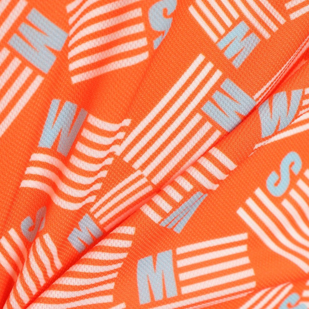 マンシングウエア（MUNSING WEAR）（メンズ）ゴルフウェア 星条旗プリント半袖シャツ MGMTJA03CH OR00