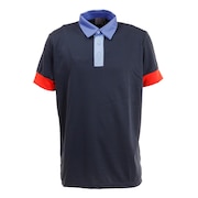 クロススポーツウエア（Cross Sportswear）（メンズ）ゴルフウェア 速乾 BLOCK 半袖 ポロシャツ 1321721-498