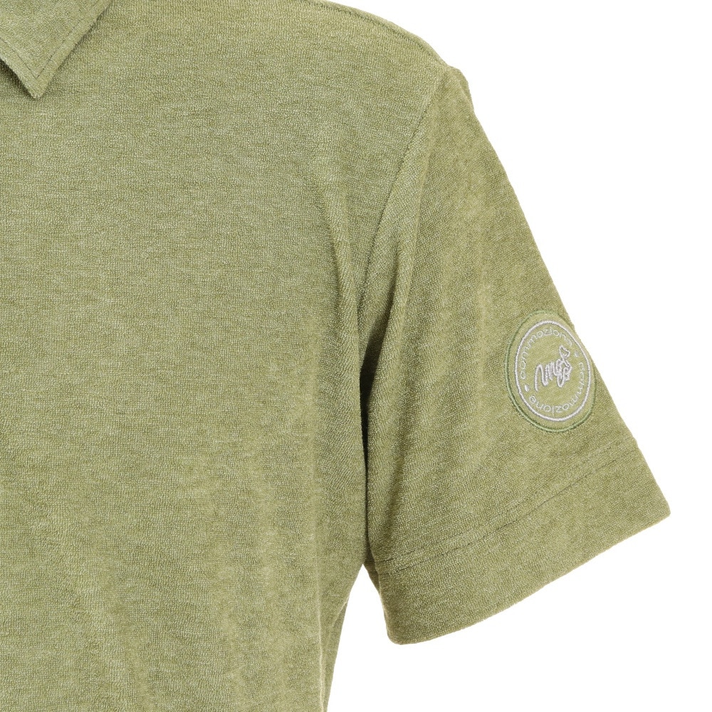 モコ（MOCO）（メンズ）ゴルフウェア 吸汗 速乾 UVカット 冷感 パイル 半袖 ポロシャツ 21-2221340-27