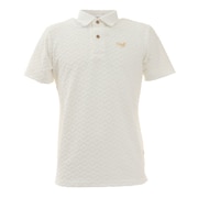 モコ（MOCO）（メンズ）ゴルフウェア パイルジャガード 半袖ポロシャツ 21-2221341-05