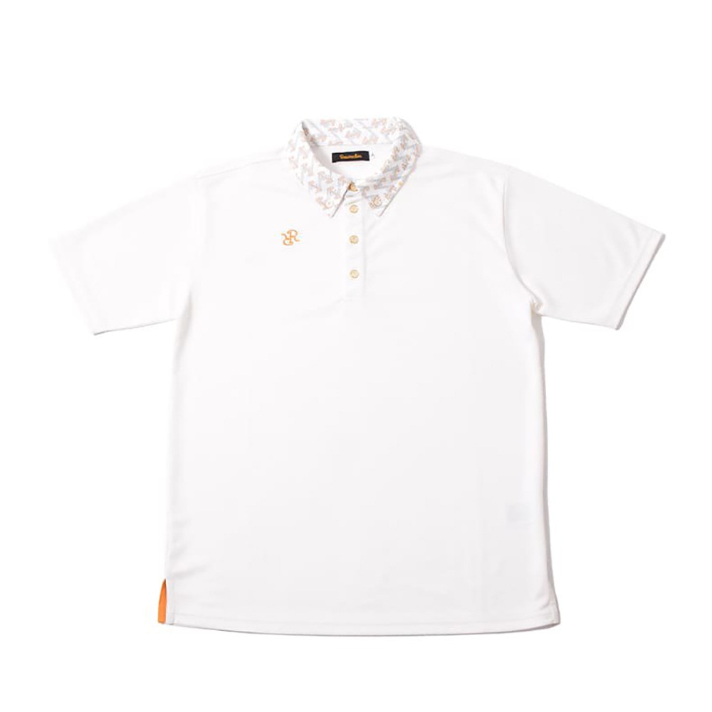 レザレクション ゴルフウェア GMカラー半袖ポロシャツ PS10-M WH Ｍ 10 ゴルフ画像