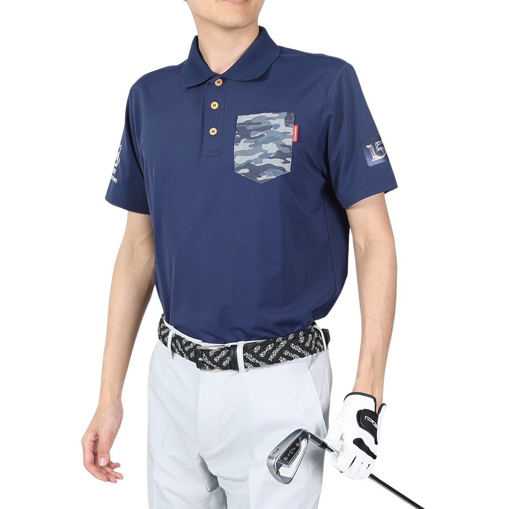 ＜ヴィクトリアゴルフ＞ ジ・オープン ゴルフウェア Rosasenコラボ Cocoty UV半袖ポロシャツ 174-26141-098 Ｍ 48 ゴルフ