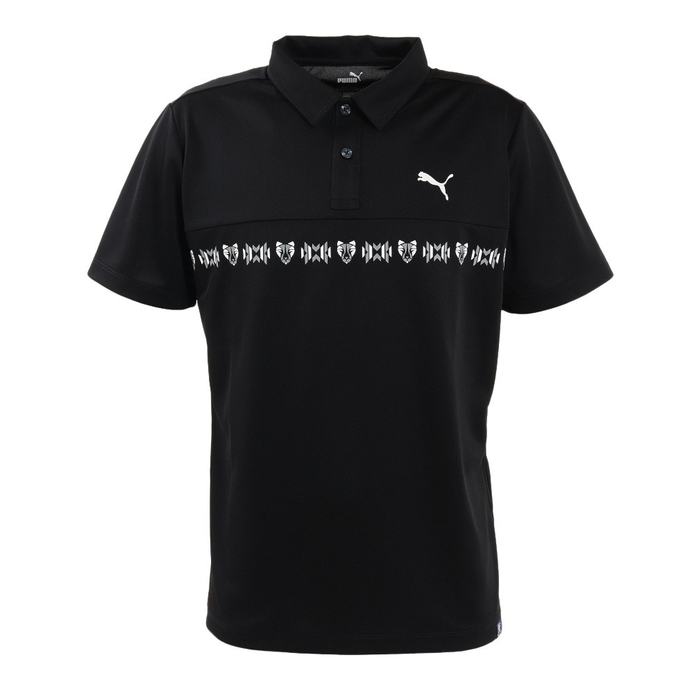 ＰＵＭＡ（並） ゴルフウェア DryPlus ロアー半袖ポロシャツ 539880-01 Ｍ 90 ゴルフの大画像