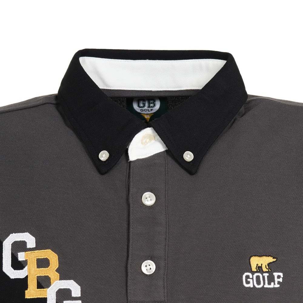 GB GOLF（ゴールデンベア ゴルフ）（メンズ）ゴルフウェア 吸水 速乾 半袖ポロシャツ 311H5501-C90