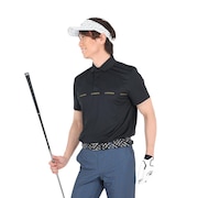 J.LINDEBERG（メンズ）ゴルフウェア 吸水 速乾 ストレッチ Chad Slim Fit 半袖ポロシャツ 071-27840-019