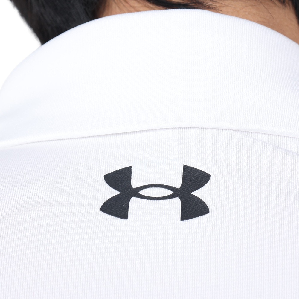 アンダーアーマー（UNDER ARMOUR）（メンズ）ゴルフウェア 半袖 ストレッチ 吸汗 速乾 抗菌 防臭 プレーオフ ポロ3.0 1378619 100
