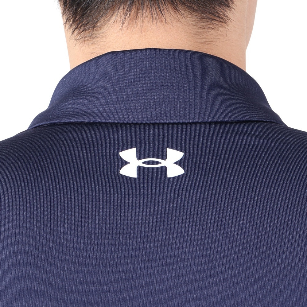 アンダーアーマー（UNDER ARMOUR）（メンズ）ゴルフウェア 半袖 ストレッチ 吸汗 速乾 抗菌 防臭 通気 プレーオフ ポロシャツ 3.0 ロゴ 1378619 410