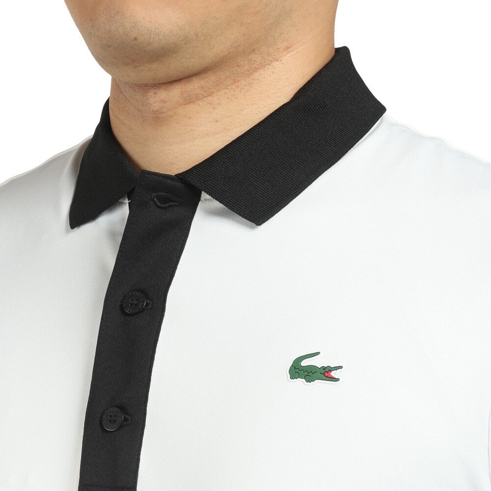 ラコステ（LACOSTE）（メンズ）ゴルフウェア プレジデンツカップインターナショナルチーム プレーンポロシャツ DH8193L-AU8