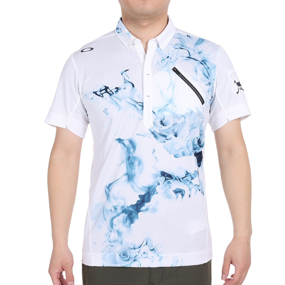 オークリー(OAKLEY)(メンズ)ゴルフウェア 吸汗 速乾 SKULL BURN UP オークリー(OAKLEY)(メンズ)ゴルフウェア 吸汗 速乾 SKULL BURN UP