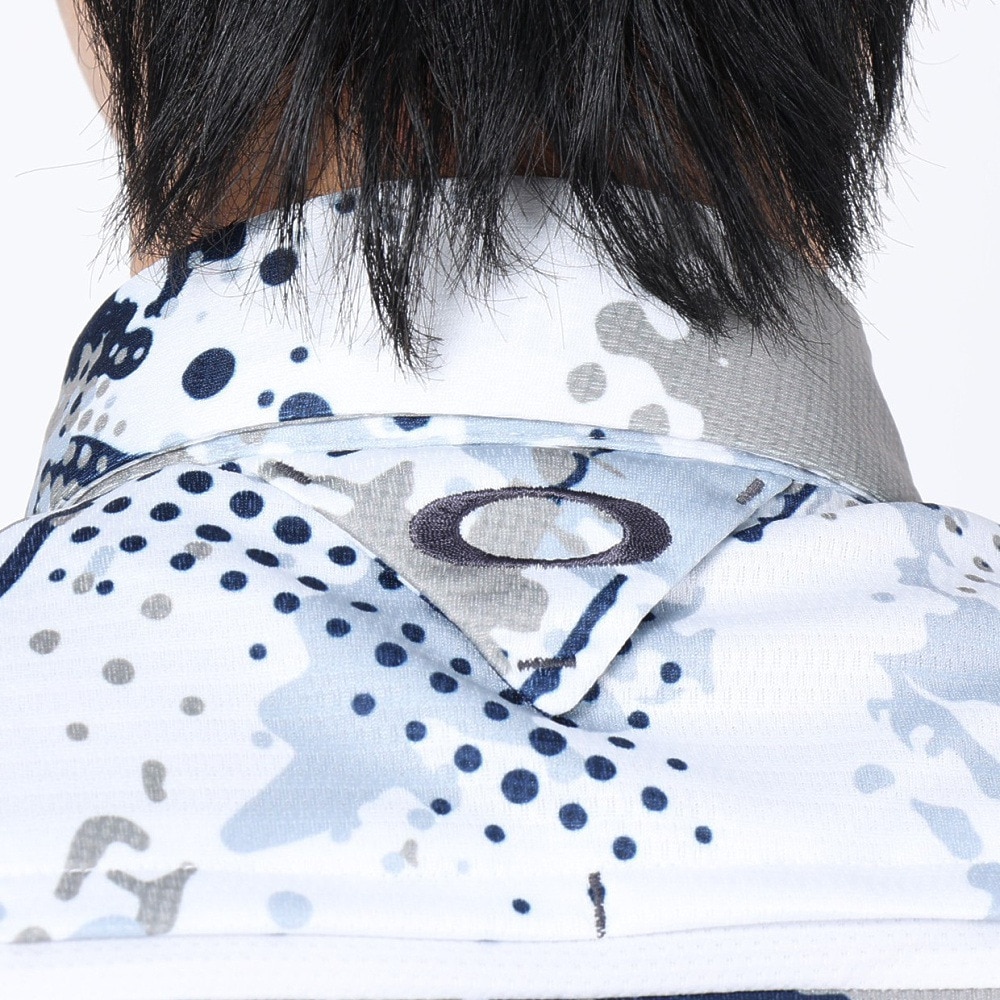 オークリー（OAKLEY）（メンズ）ゴルフウェア 吸汗 速乾 NOISY TONE 半袖シャツ FOA405133-01F