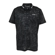 オークリー（OAKLEY）（メンズ）ゴルフウェア 吸汗 速乾 デジ モザイク JQ 半袖ポロシャツ FOA405152-02E