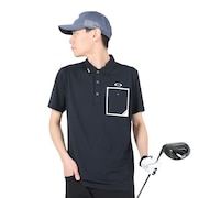 オークリー（OAKLEY）（メンズ）ゴルフウェア 吸汗 速乾 接触冷感 Tech Cold 半袖 ポロシャツ FOA405167-02E