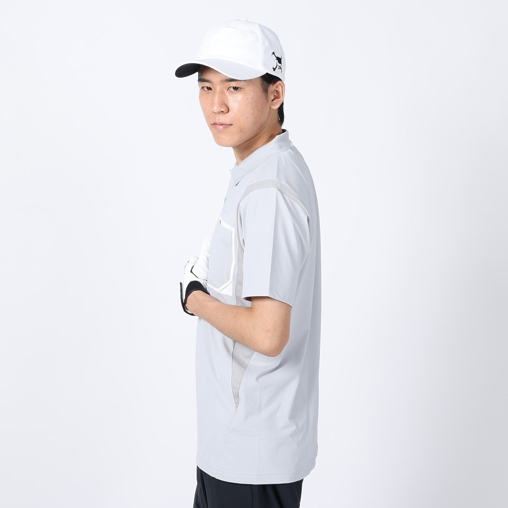 オークリー（OAKLEY）（メンズ）ゴルフウェア 吸汗 速乾 接触冷感 Tech Cold 半袖 ポロシャツ FOA405167-22P