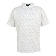 エピキュール（epicure）（メンズ）ゴルフウェア 吸汗 速乾 クール TECK プリント 半袖ポロシャツ 151-28442-004