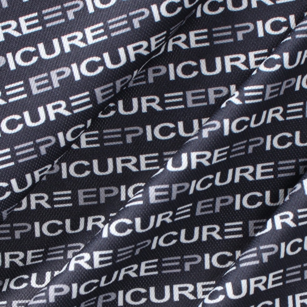 エピキュール（epicure）（メンズ）ゴルフウェア 吸汗 速乾 クール TECK プリント 半袖ポロシャツ 151-28442-019