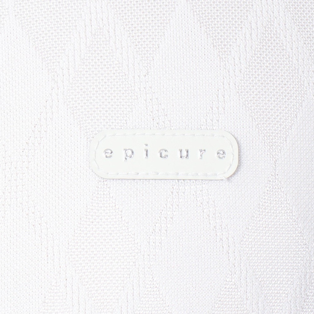 エピキュール（epicure）（メンズ）ゴルフウェア 吸汗 速乾 アーガイルジャガード 半袖ポロシャツ 151-28541-004