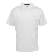 エピキュール（epicure）（メンズ）ゴルフウェア 吸汗 速乾 アーガイルジャガード 半袖ポロシャツ 151-28541-004