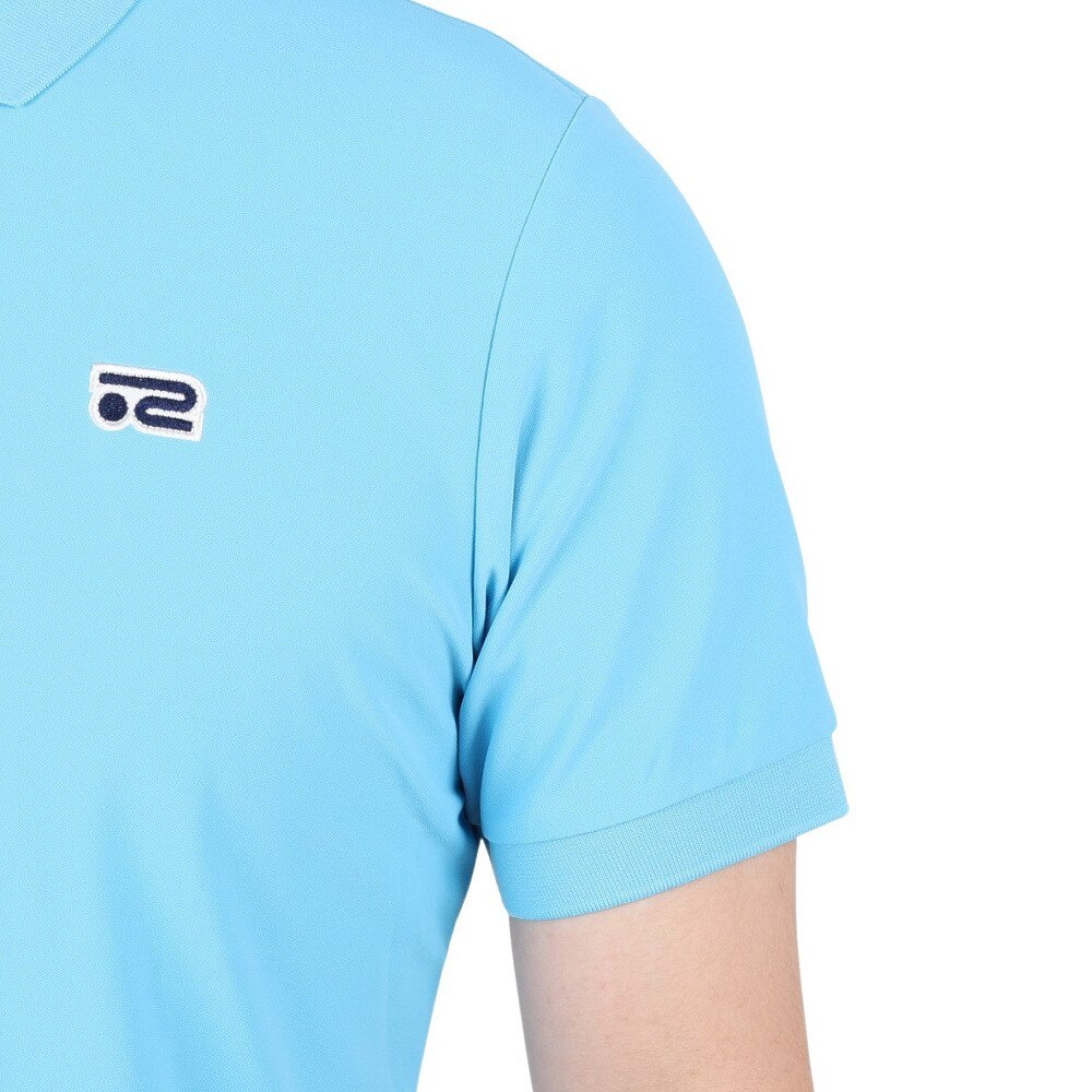 ROSASEN（メンズ）ゴルフウェア 吸水 速乾 エコハイゲージ裏カノコ半袖 