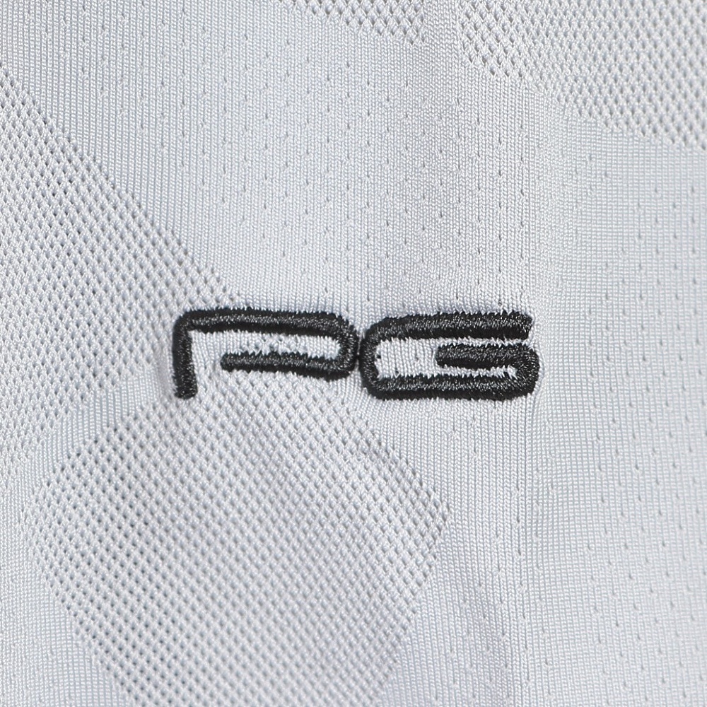 パフォーマンスギア（PG）（メンズ）ゴルフウェア 吸汗 速乾 接触冷感 半袖 ジャガードポロシャツ 403PG3SEG0002 GRY