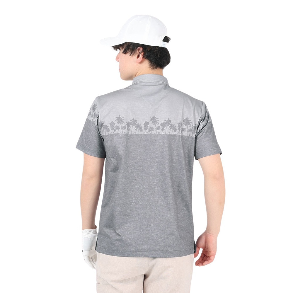 トラヴィスマシュー（Travis Mathew）（メンズ）ゴルフウェア パターニング 半袖ポロシャツ 23SS AP TM ST 7AH010 M 0GPN 23SS B
