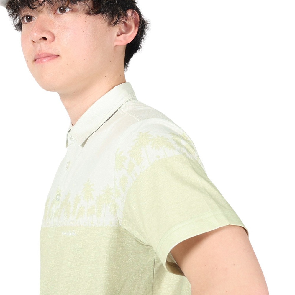 トラヴィスマシュー（Travis Mathew）（メンズ）ゴルフウェア パターニング 半袖ポロシャツ 23SS AP TM ST 7AH010 M 2LKH 23SS B