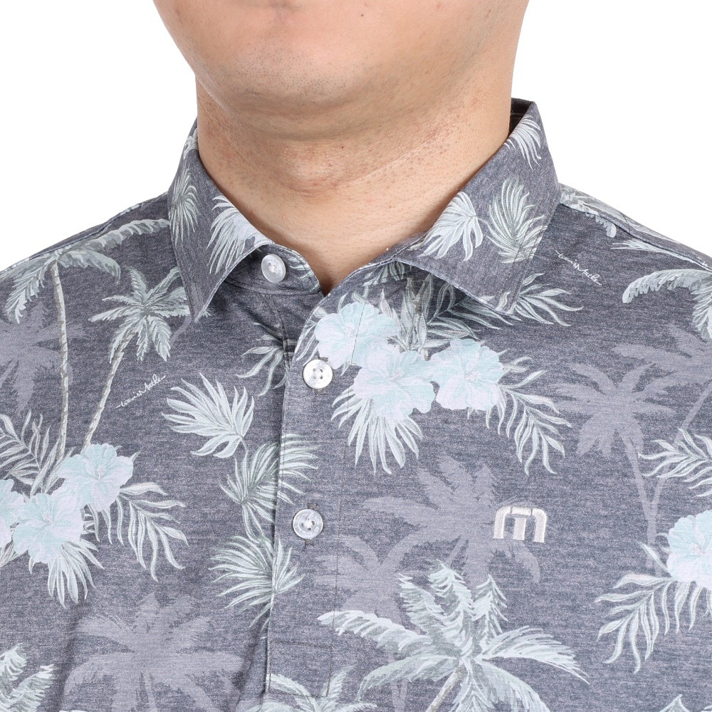 トラヴィスマシュー（Travis Mathew）（メンズ）ゴルフウェア PTN 半袖ポロシャツ 吸汗 速乾 ストレッチ AP TM ST 7AH013 M 0QSH 23SS B