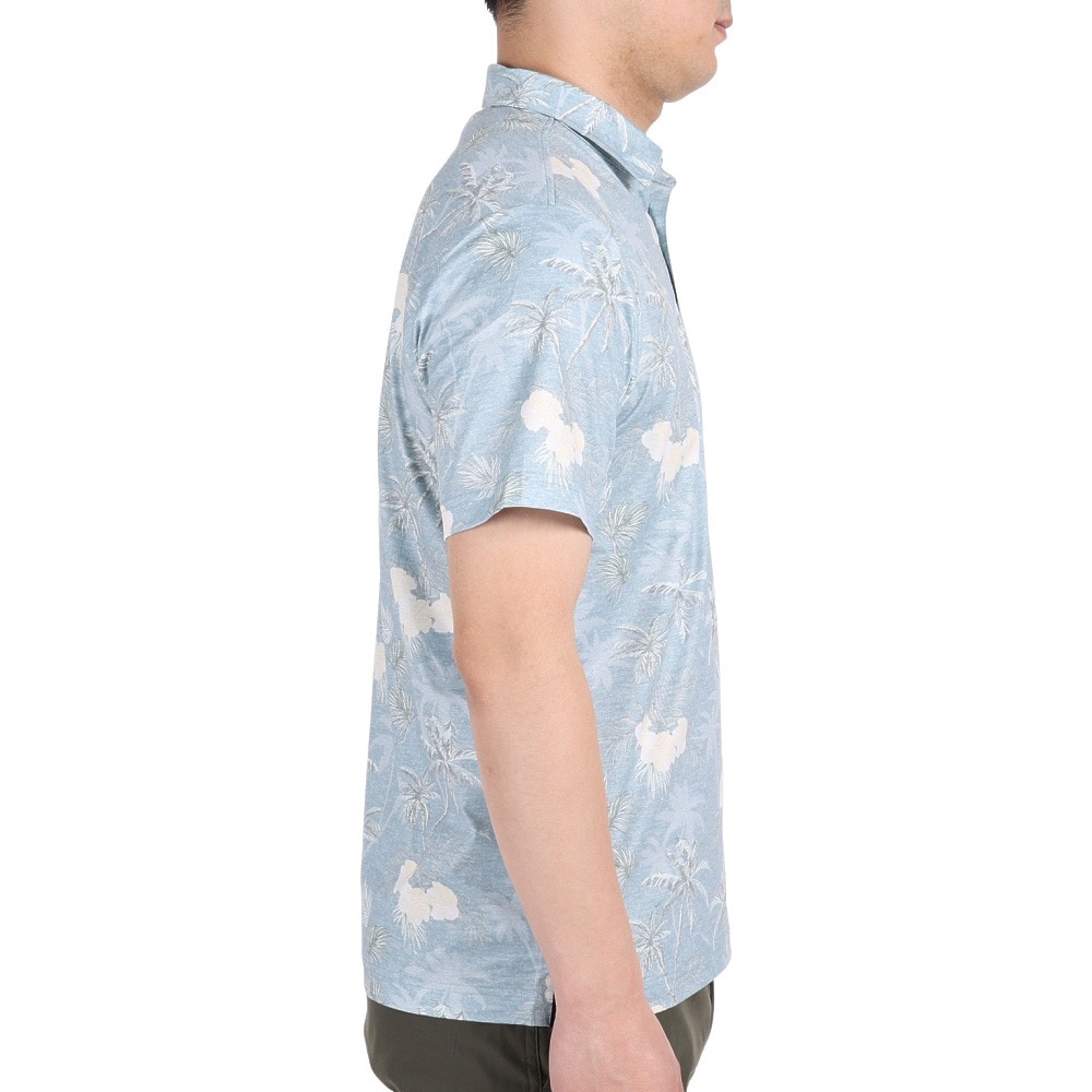 トラヴィスマシュー（Travis Mathew）（メンズ）ゴルフウェア PTN 半袖ポロシャツ 吸汗 速乾 ストレッチ AP TM ST 7AH013 M 3GRB 23SS B