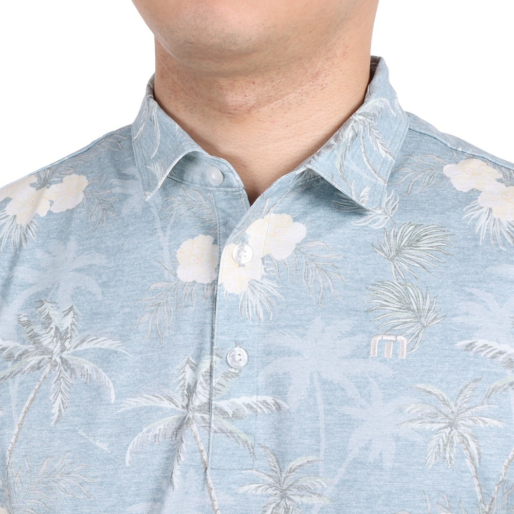 トラヴィスマシュー（Travis Mathew）（メンズ）ゴルフウェア PTN 半袖ポロシャツ 吸汗 速乾 ストレッチ AP TM ST 7AH013 M 3GRB 23SS B