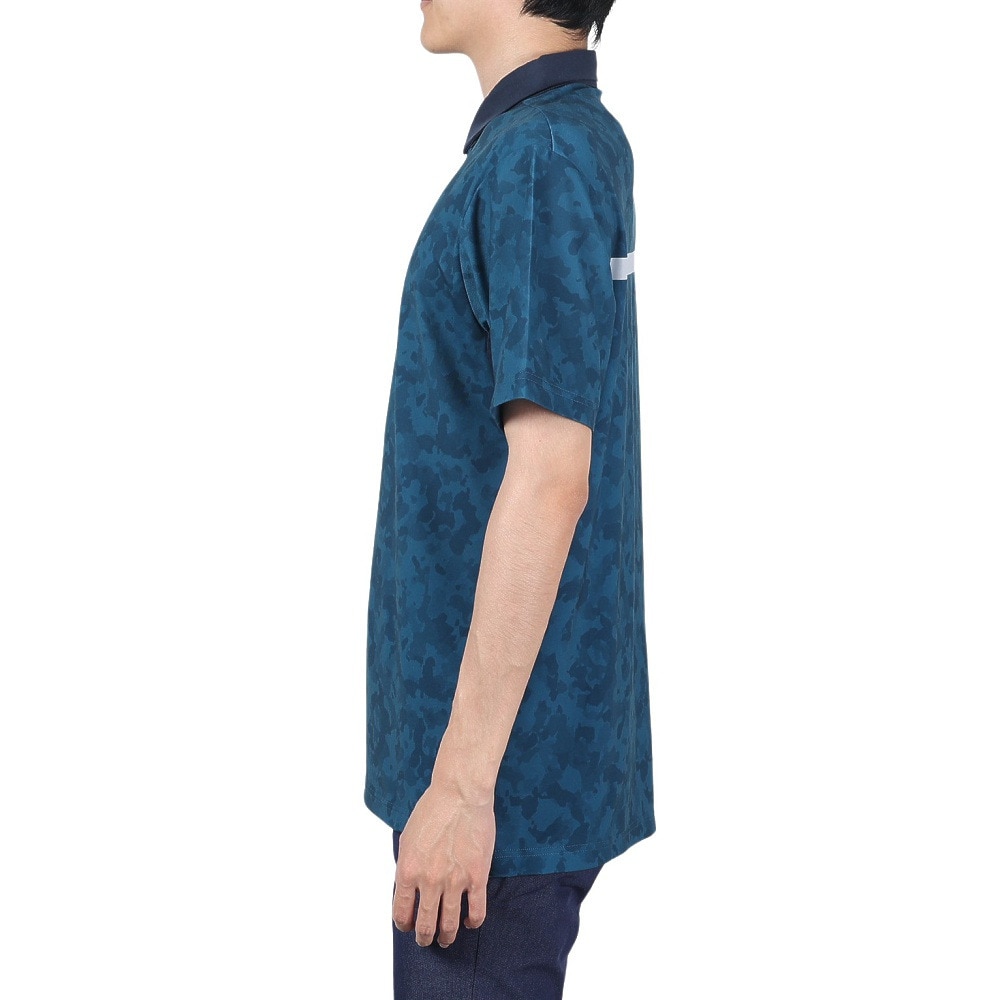 トラヴィスマシュー（Travis Mathew）（メンズ）ゴルフウェア HYBRID 半袖ポロシャツ 吸汗速乾 ストレッチ AP TM ST 7AH026 M 4NAV 23SS B