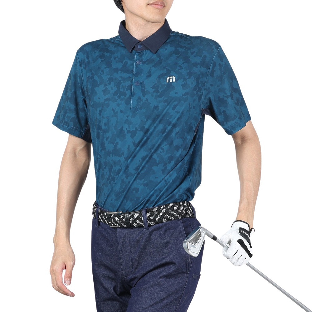 サイズ：L TRAVIS MATHEW トラビスマシュー 半袖ポロシャツ