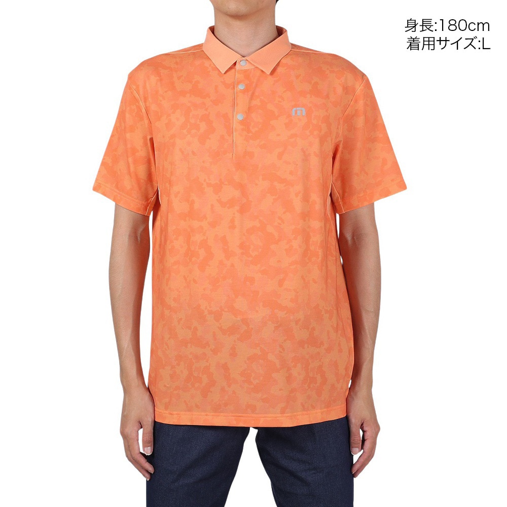 トラヴィスマシュー（Travis Mathew）（メンズ）ゴルフウェア HYBRID 半袖ポロシャツ 吸汗速乾 ストレッチ AP TM ST 7AH026 M 8HFL 23SS B