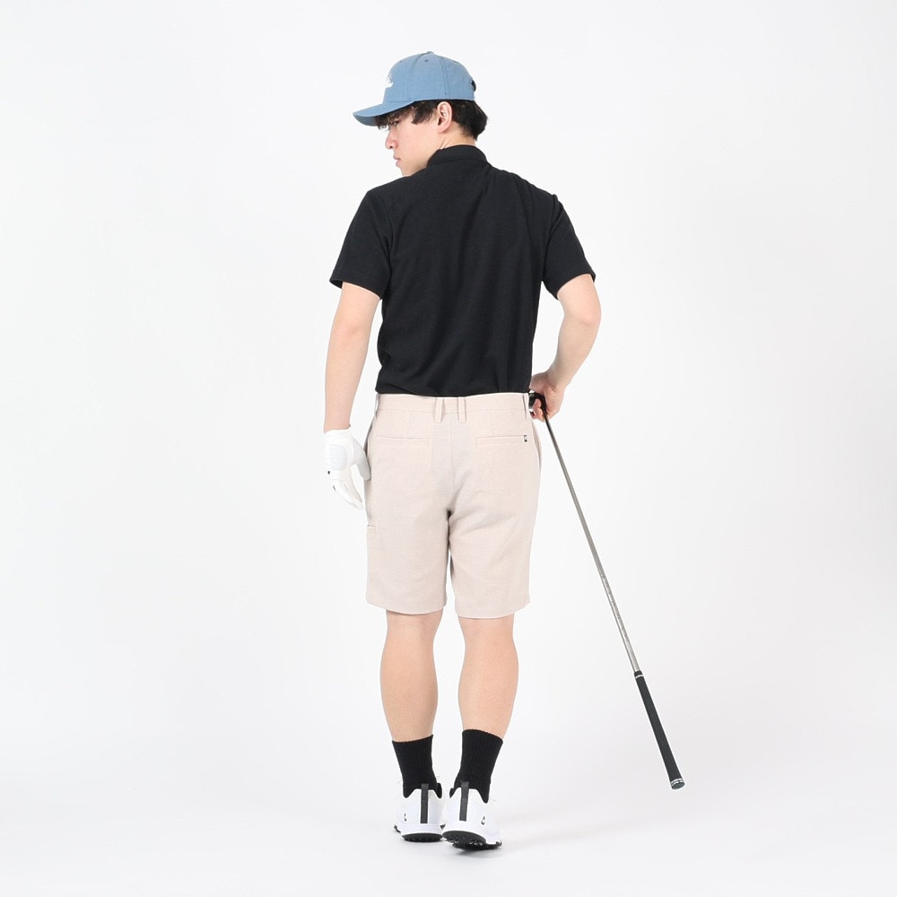トラヴィスマシュー（Travis Mathew）（メンズ）ゴルフウェア CHEST PRINT ポロ AP TM ST 7AH030 M 0BLK 23SS B