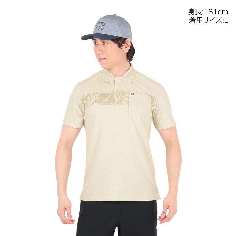 トラヴィスマシュー（Travis Mathew）（メンズ）ゴルフウェア 半袖 CHEST PRINT ポロ AP TM ST 7AH030 M 2LKH 23SS B