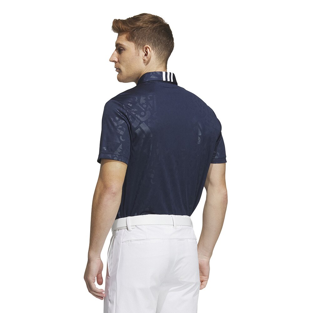 新品 アディダス ポロシャツ ゴルフウェア ボタンダウン Mサイズ UVカット
