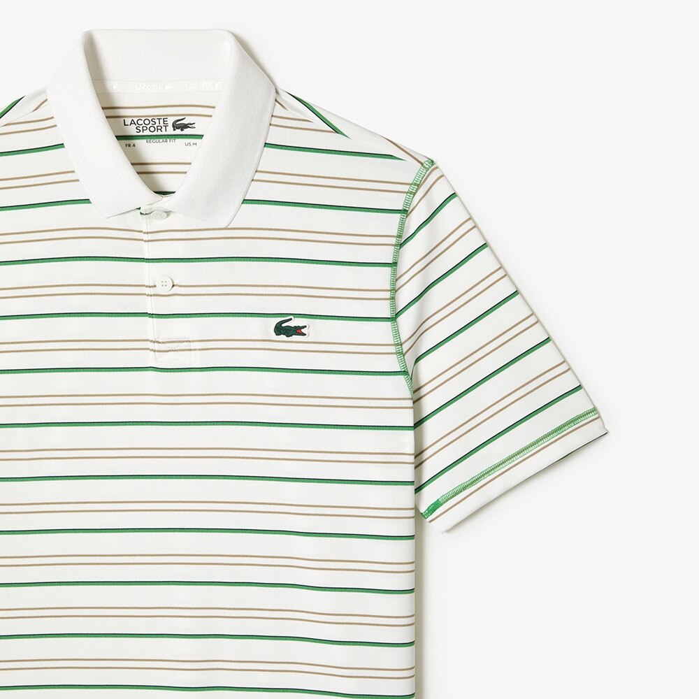 ラコステ（LACOSTE）（メンズ）ゴルフウェア 吸汗 速乾 半袖 ポロシャツ DH5182-99-XIQ