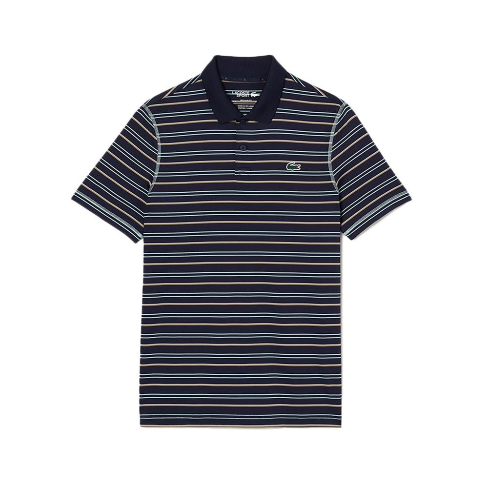 ラコステ（LACOSTE）（メンズ）ゴルフウェア 吸汗 速乾 半袖 ポロシャツ DH5182-99-YIE
