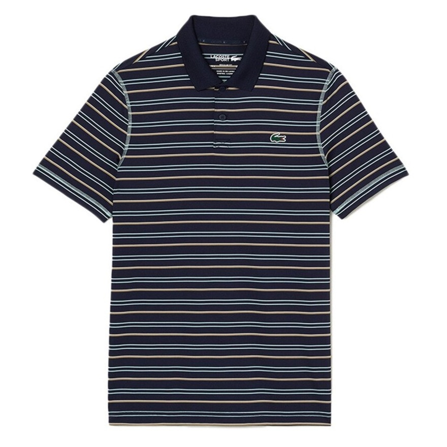 ラコステ（LACOSTE）（メンズ）ゴルフウェア 吸汗 速乾 半袖 ポロシャツ DH5182-99-YIE