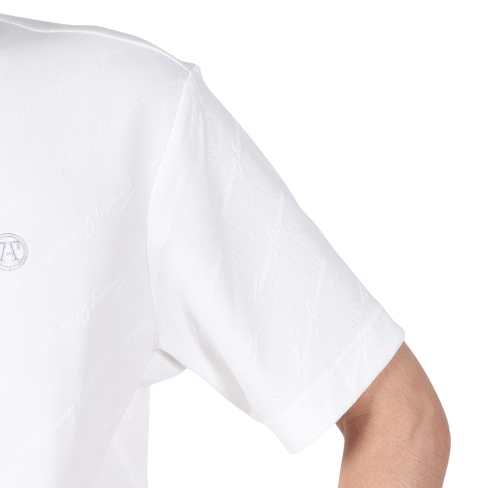 トミーアーマー（Tommy Armour）（メンズ）ゴルフウェア 吸汗 速乾 半袖ポロシャツ TANB23S030005 WHT