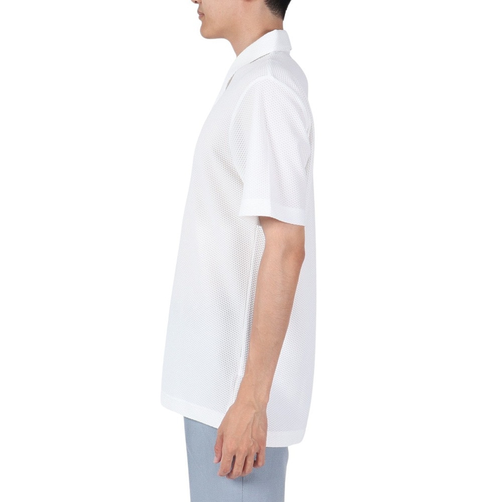 トミーアーマー（Tommy Armour）（メンズ）ゴルフウェア 吸水 速乾 半袖ポロシャツ TANKH23S030018 WHT