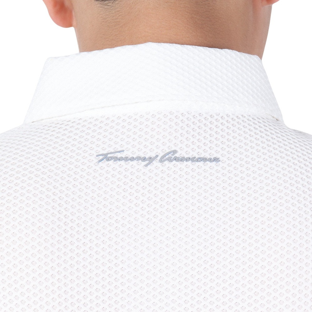 トミーアーマー（Tommy Armour）（メンズ）ゴルフウェア 吸水 速乾 半袖ポロシャツ TANKH23S030018 WHT